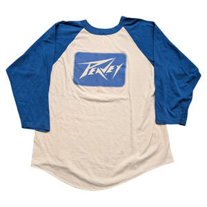 80's Peavey Gliders Guitar String Promo Raglan T shirt